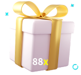 Receba seus bônus de boas-vindas no 88x