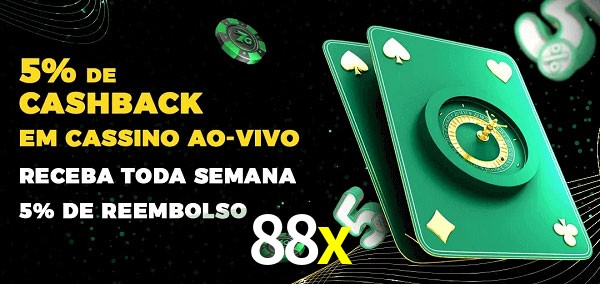 Promoções do cassino ao Vivo 88x